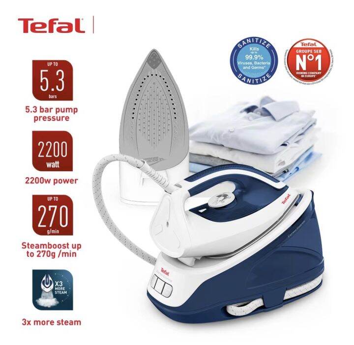 Tefal Express Easy Steam Generator Iron SV6116 | Lazada