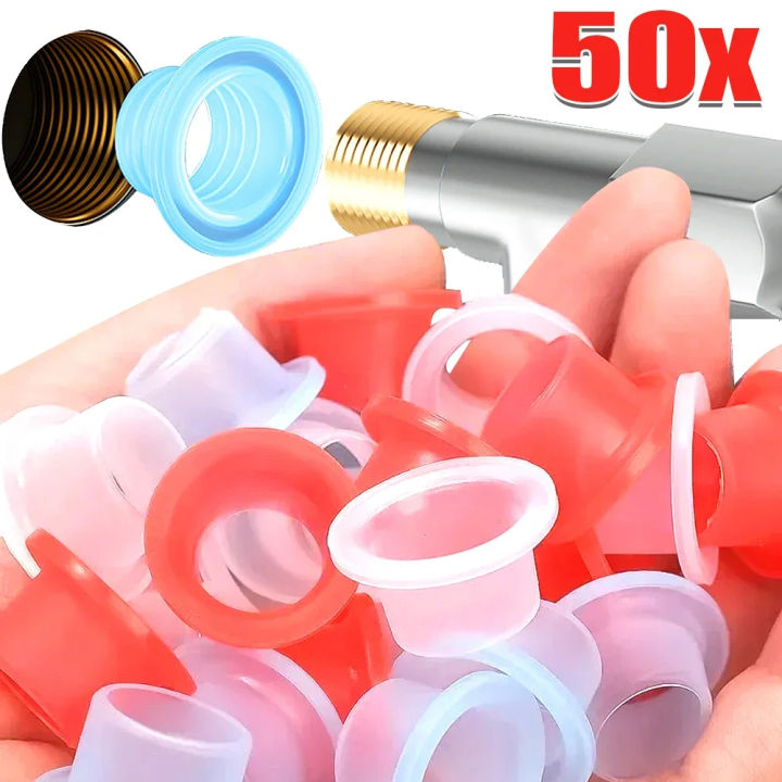 50pcs-faucet-gaskets-waterproof-silicone-gaskets-high-temperature