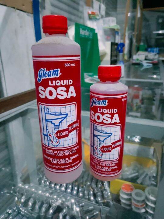 LIQUID SOSA 250ml 500ml Lazada PH