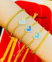 KMDGold สร้อยข้อมือทอง 2สลึง ทองแท้จายได้จำนำได้ พร้อมใบรับประกัน