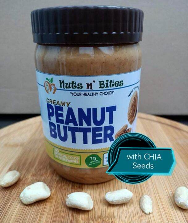 CREAMY Peanut Butter with CHIA seeds 500g Lazada PH