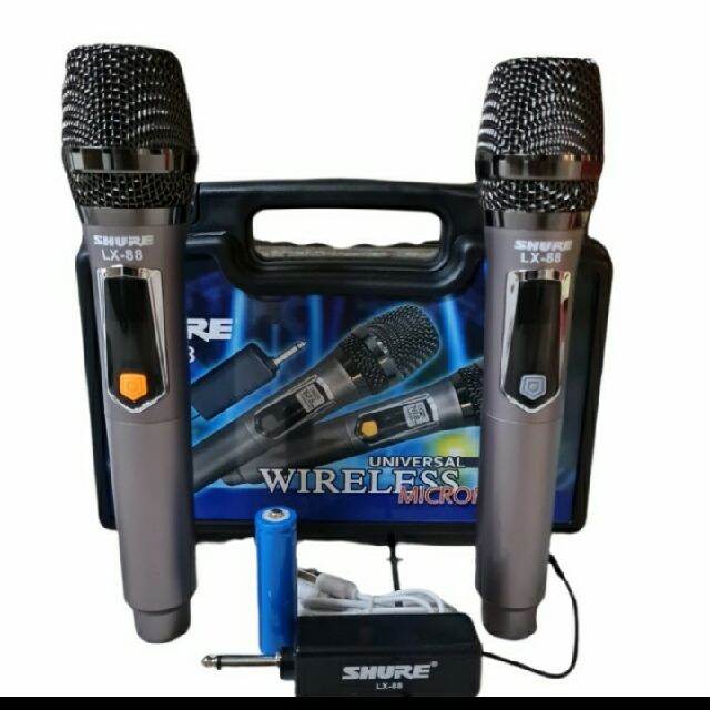 Mic wireless shure lx88 Lazada Indonesia