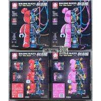 ตัวต่อ Size Jumbo - Wangao 288001 Bearbrick Robot Optimus Prime / 78002-78003 Bearbrick Mechanical Robot