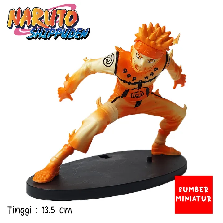 Action Figure Naruto Mode Chakra Kyuubi Tinggi 13.5 cm Lazada Indonesia
