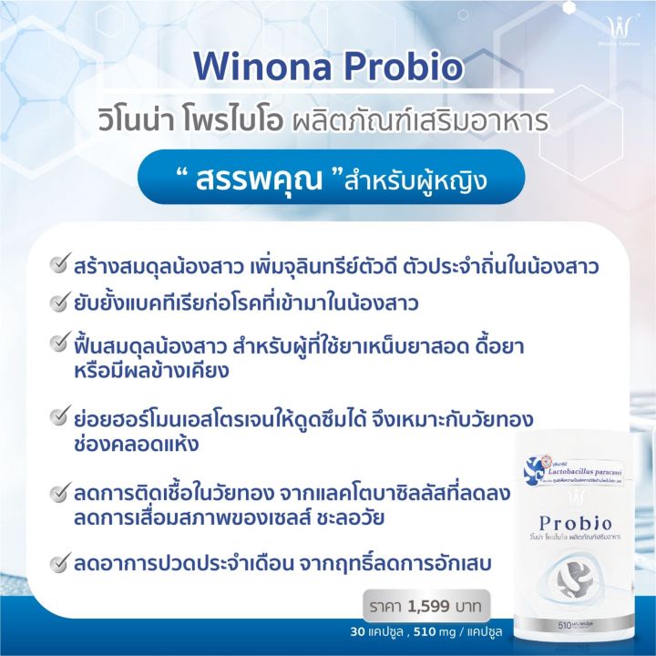 โพรไบโอติกส์จุลินทรีย์มีชีวิตที่ดี-winona-probio-ปรับสมดุลย์ในลำไส้-เหมาะสมกับพันธุกรรมคนไทยที่สุด