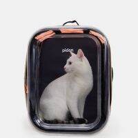 ?พร้อมส่ง? PIDAN Pet Carrier กระเป๋าเป้สะพายหลังพับได้ น้ำหนักเบา ใส สวยงาม ระบายอากาศดี