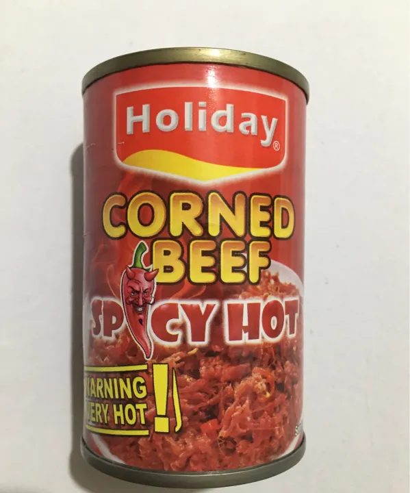 Holiday Corned Beef Spicy Hot Very hot 160g Lazada PH