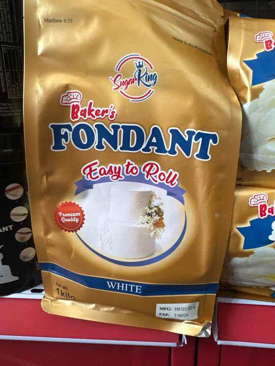 Sugar King Fondant 1kg Lazada Ph