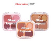 Charmiss Glowlogram Eyeshadow Palette อายแชโดว์เนื้อโมจิ! ตาโกลว์สวยปิ๊ง บลิ๊งค์ได้ทุกโมเม้นต์