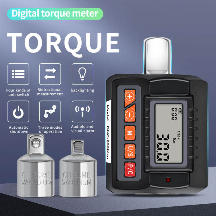 1/2 Digital Torque Gauge Universal Electronic Adjustable Torque Wrench