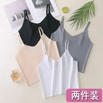 Soft Full Cotton Bra Non-wired Bras Bralette Seamless Push Up 32-38 A B Cup  Sleep Sport Girl Innerwear