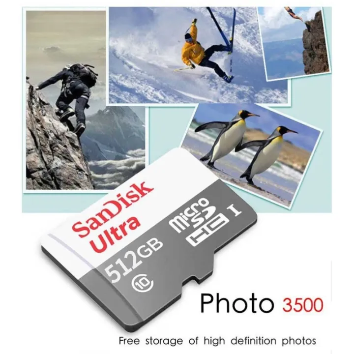 ♋【COD】SanDisk Memory Card 32GB/64GB/128GB Ultra Micro SDHC Class 10 A1 100MB/s High Speed Micro