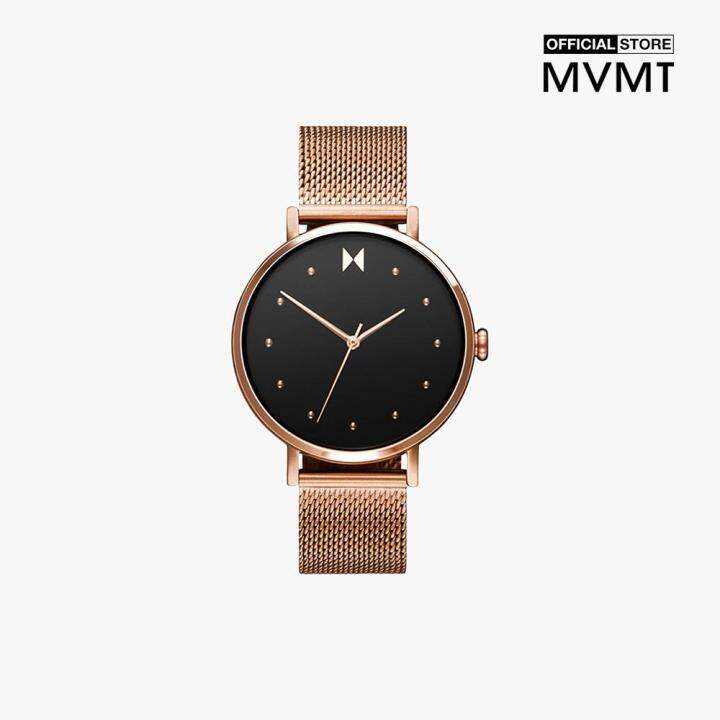 Đồng hồ nữ MVMT mặt tròn dây thép 36mm 28000031-D 0000-57