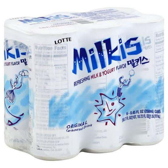 Milkis Drink Pack (Korean Milkis- Carbonated Milk Drink 250mlx6cans ...