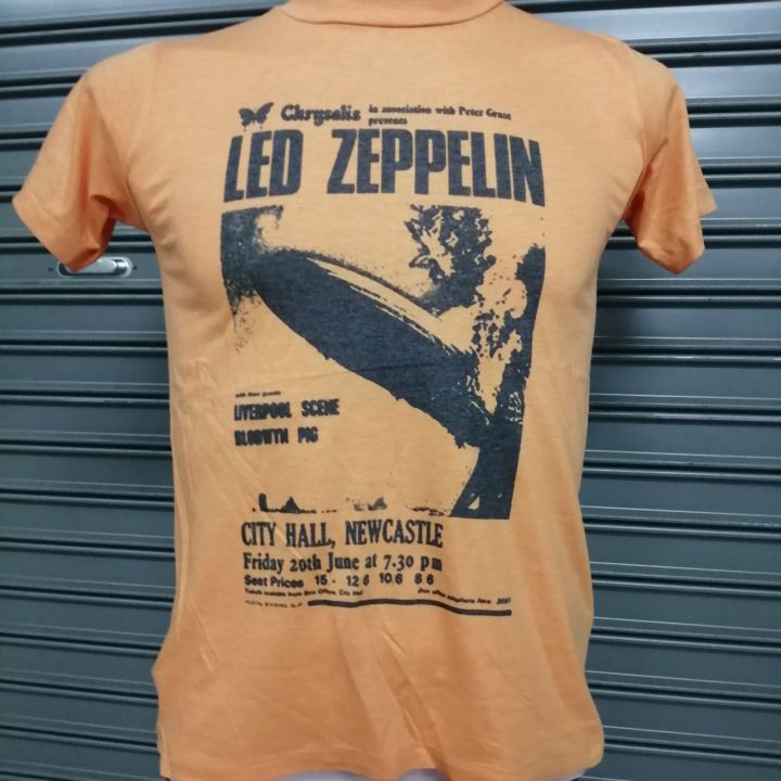 เสื้อ​วง​Led-Zeppelin​ผ้า​บาง​