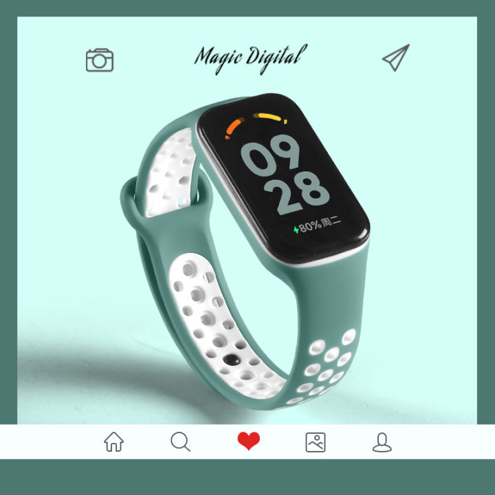 สายรัดข้อมือเหมาะสำหรับสายรัดข้อมือ-redmi-2สายรัดข้อมือ-redmi-2สายรัดข้อมือซิลิโคนสำหรับออกกำลังกายอัจฉริยะ-xiaomi-สำหรับผู้หญิงสายรัดข้อมือ-redmi-รุ่นที่2อุปกรณ์เสริมสายนาฬิกาแฟชั่นไอเดียสร้างสรรค์มี
