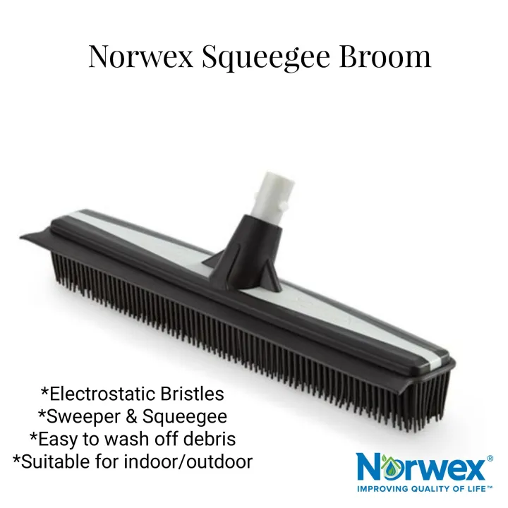 Norwex Squeegee Rubber Broom Original Lazada