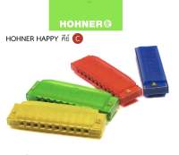 เม้าออแกน ฮาโมนิก้า10ช่อง Hohner happyคีย์c แพ็ค1ตัว