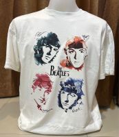 เสื้อยืดคอกลม ลาย THE BEATLES