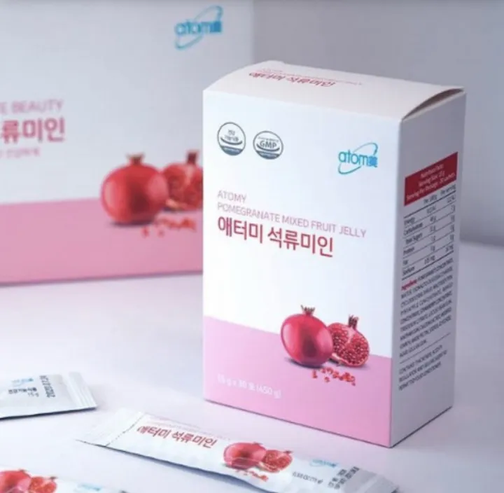 Atomy pomegranate mixed fruit jelly isi 30 sachet Lazada Indonesia