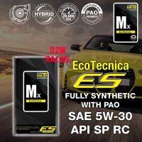 Mx Ecotecnica  ES 5W-30 API SP  น้ำมันสงเคราะห์ 100% 4 ลิตร เกรด 20,000 กิโลเมตร สำหรับเครื่องยนต์เบนซิน ยานยนต์ไฮบริด