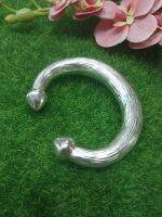 กำไลข้อมือเงินแท้ 95% เงินทำมือ Bangle Sterling Silver 95% Hand Made Silver