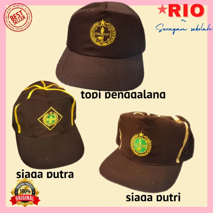 TOPI PRAMUKA SIAGA/PENGGALANG | Lazada Indonesia