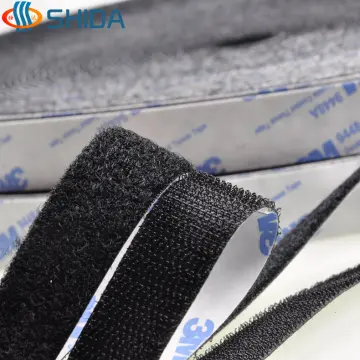 3M Velcro Tape Self Adhesive Glue Hook & Loop Tape Fastener Mosquito Net  Home Improvement DIY Tools Velcro Straps Tapes