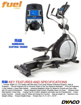 Fuel fe44 elliptical online price