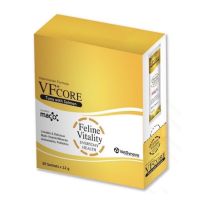 พร้อมส่งVFcore Feline vitality ขนาด 12 กรัม บรรจุ 30 ซอง ขนมแมวเลีย วิตามินรวม อาหารเสริมแมวบำรุงร่างกาย