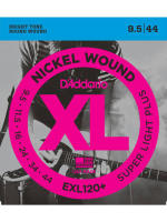 DAddario สายกีตาร์ไฟฟ้า รุ่น EXL120+ Nickel Wound Electric Guitar Strings, Super Light Plus เบอร์ 9.5-44