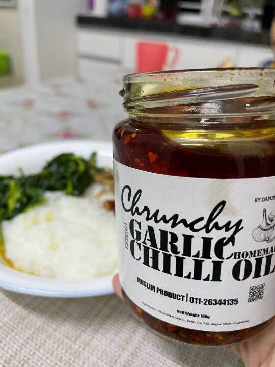 CRUNCHY GARLIC CHILLI OIL Lazada