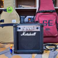 (มือสองใหม่มาก)แอมป์กีต้าร์ไฟฟ้า marshall MG10CF ของแท้ มีประกันหลังการขาย