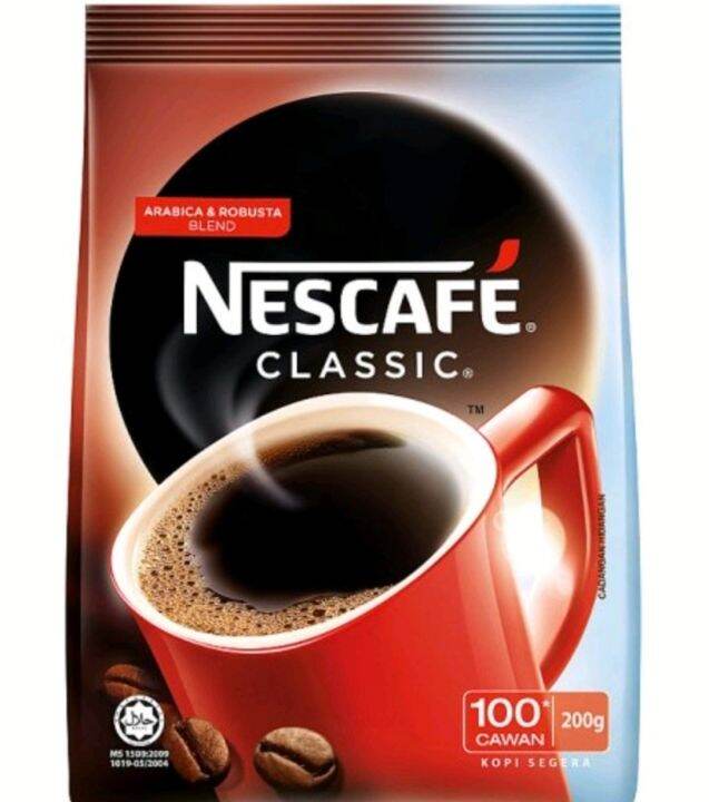 Nestle Nescafe Classic Refill Pack 200g Lazada