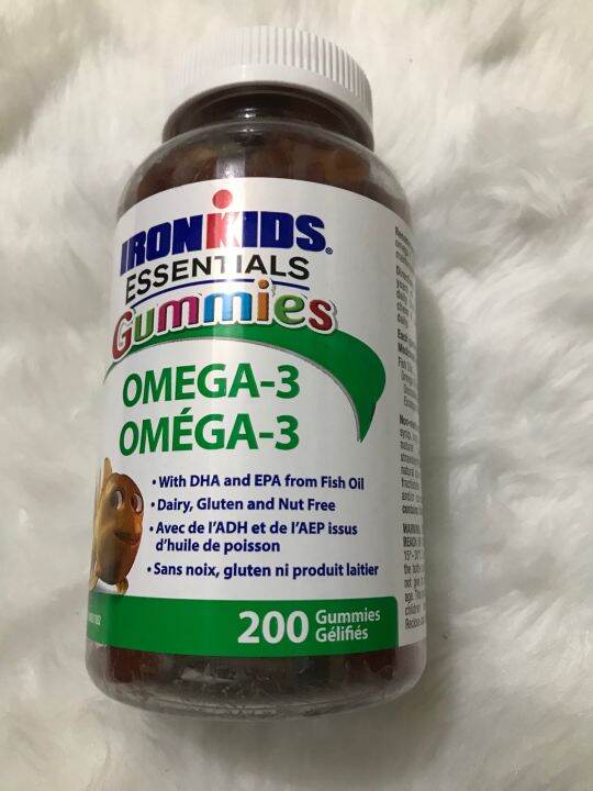 Ironkids with Omega3 200 Gummies Expiration April 2024 Lazada PH