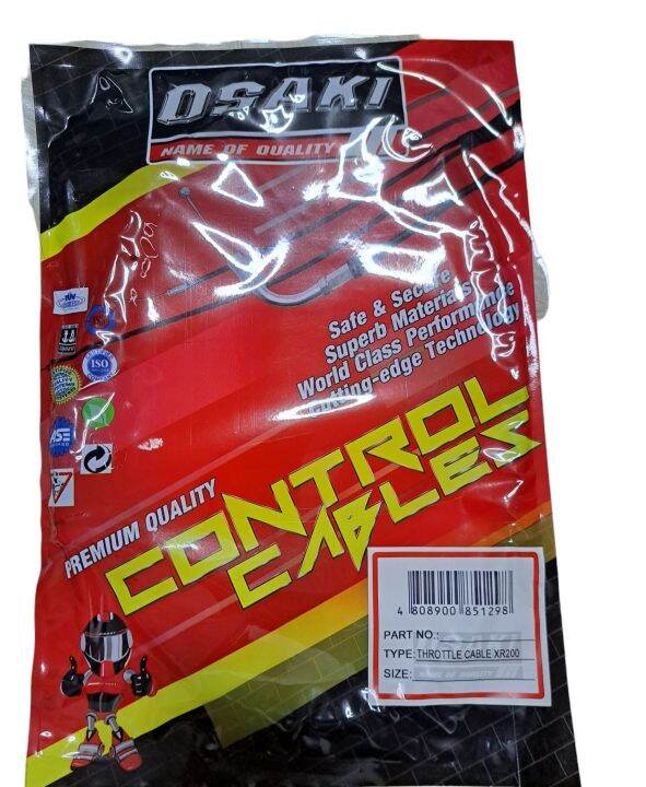 osaki throttle cable xr200 Lazada PH