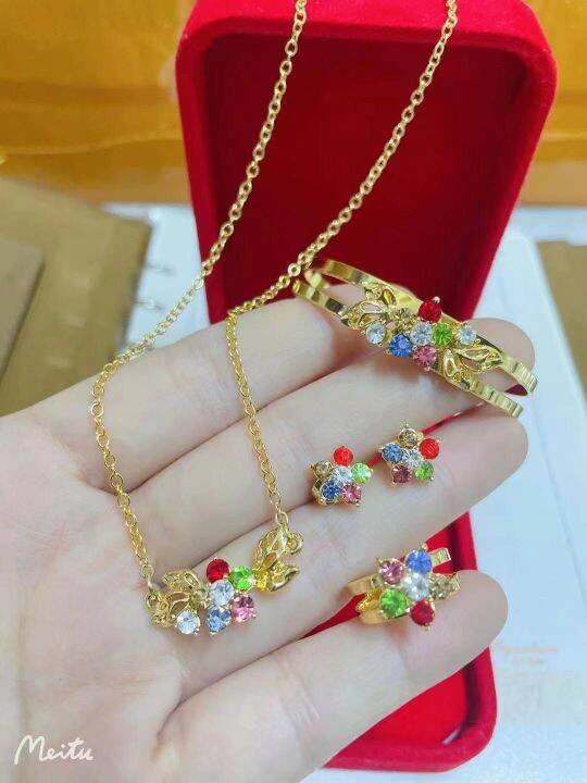 14k Bangkok Gold 4in1 Set 968 Lazada Ph