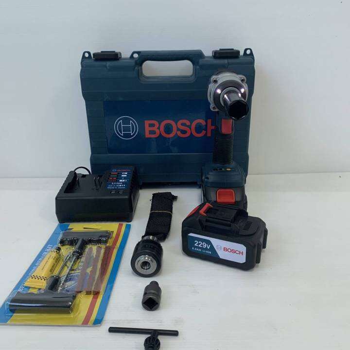 บล็อกไร้สาย-bosch-229v-ขนาด-4-หุน-ทนทานสินค้าเกรดเอ