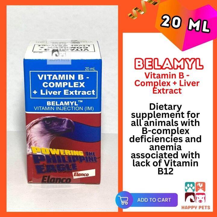 BELAMYL Vitamin B Complex + Liver Extract 20ML Lazada PH