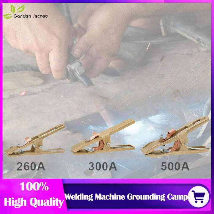 Welding Machine Grounding Clamp All Copper AShaped HighPower
