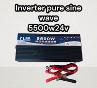 อินเวอร์เตอร์เพียวซายเวฟ 5500w24v CJ Inverter pure sine wave ? สำหรับงานโซล่าเซลล์ เครื่องแปลงไฟฟ้า