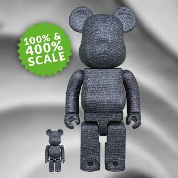 (ของแท้พร้อมส่ง) BEARBRICK The British Museum (The Rosetta Stone) 400+100%