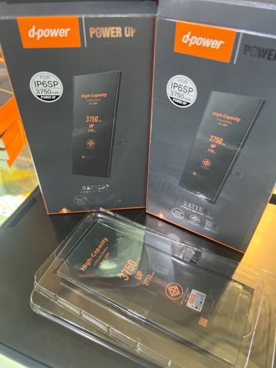 พร้อมส่ง-แบตเตอรี่ไอโฟน-dpower-battery-iphone-ทุกรุ่น-ของแท้-รับประกัน-1-ปี-มีมอก-งานแท้ประกัน1ปี-แบตเพิ่มความจุ-d-power-iphone6s-plus