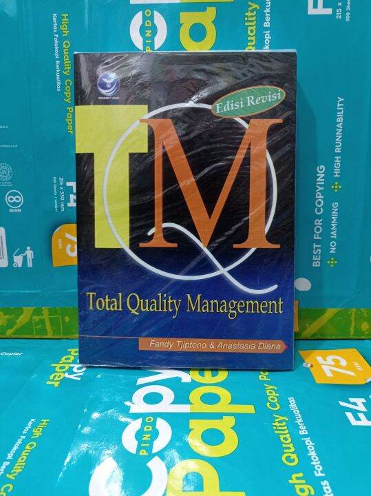 BUKU TOTAL QUALITY MANAGEMENT. (TQM). By. Fandy Tjiptono | Lazada Indonesia