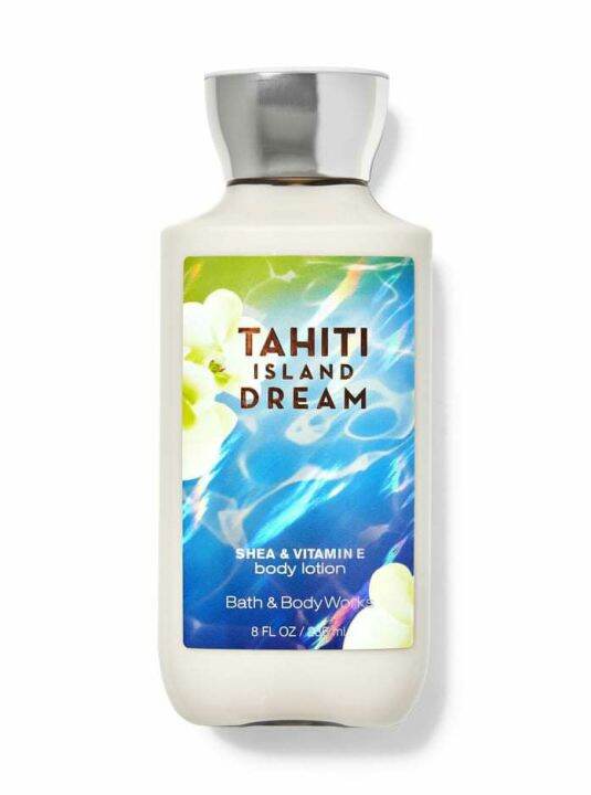 Original Body and Bath works Tahiti Island Dream Lotion. With shea and