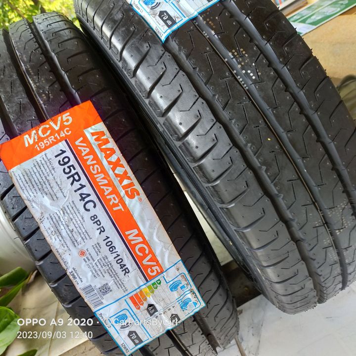 ราคาต่อเส้น-ยางใหม่ปี-21-maxxis-mcv5-195r14-รถตู้-ปิกอัพ-สำหรับบรรทุก