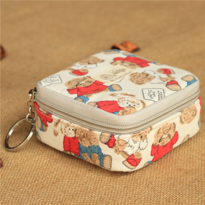 Cute Korean Organizer Bag, Cute Sanitary Napkin Bag