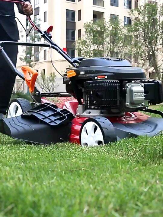 Grass Trimmer 4Stroke Gasoline Lawn Mower Heavy Duty Walkbehind Grass