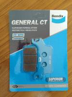 ผ้าเบรค Bendix (ของแท้) MD80 (หน้า) สำหรับ New Honda Click-125, Scoopy-i 2021-2022