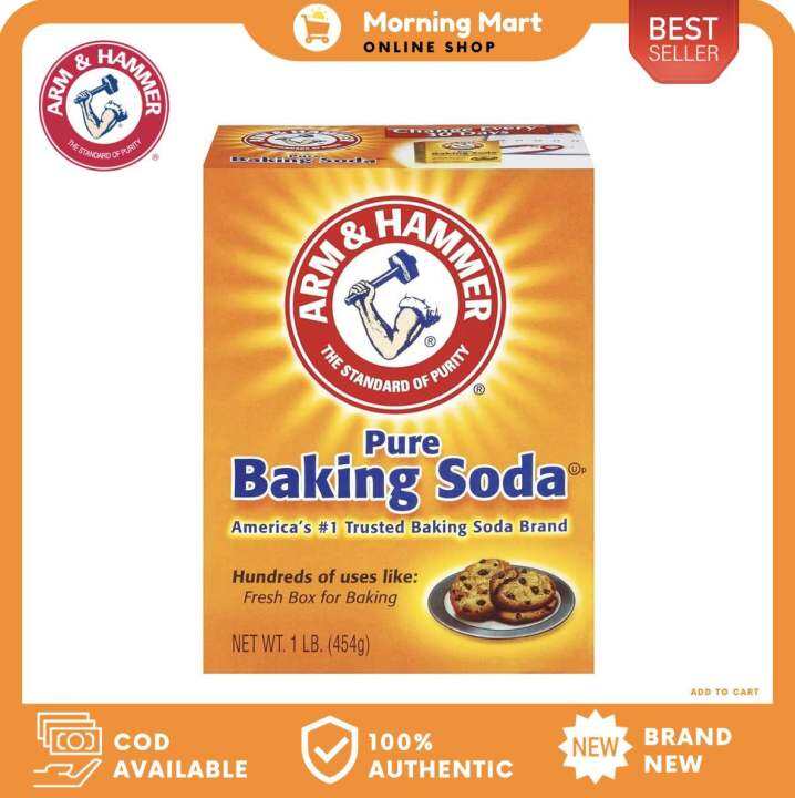 Arm and Hammer Pure Baking Soda 16oz / 454 grams Lazada PH